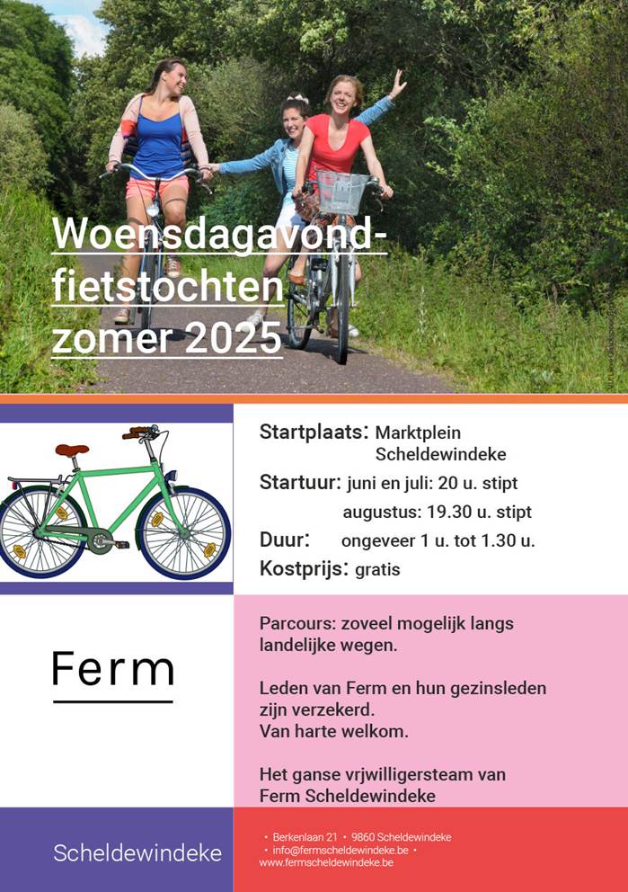 woensdagavondfietstochten woensdagavondfietstochten