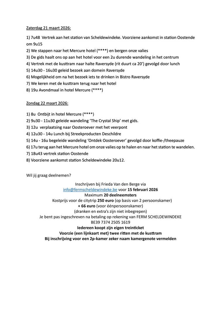 citytrip Oostende citytrip Oostende