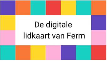 digitale lidkaart van Ferm